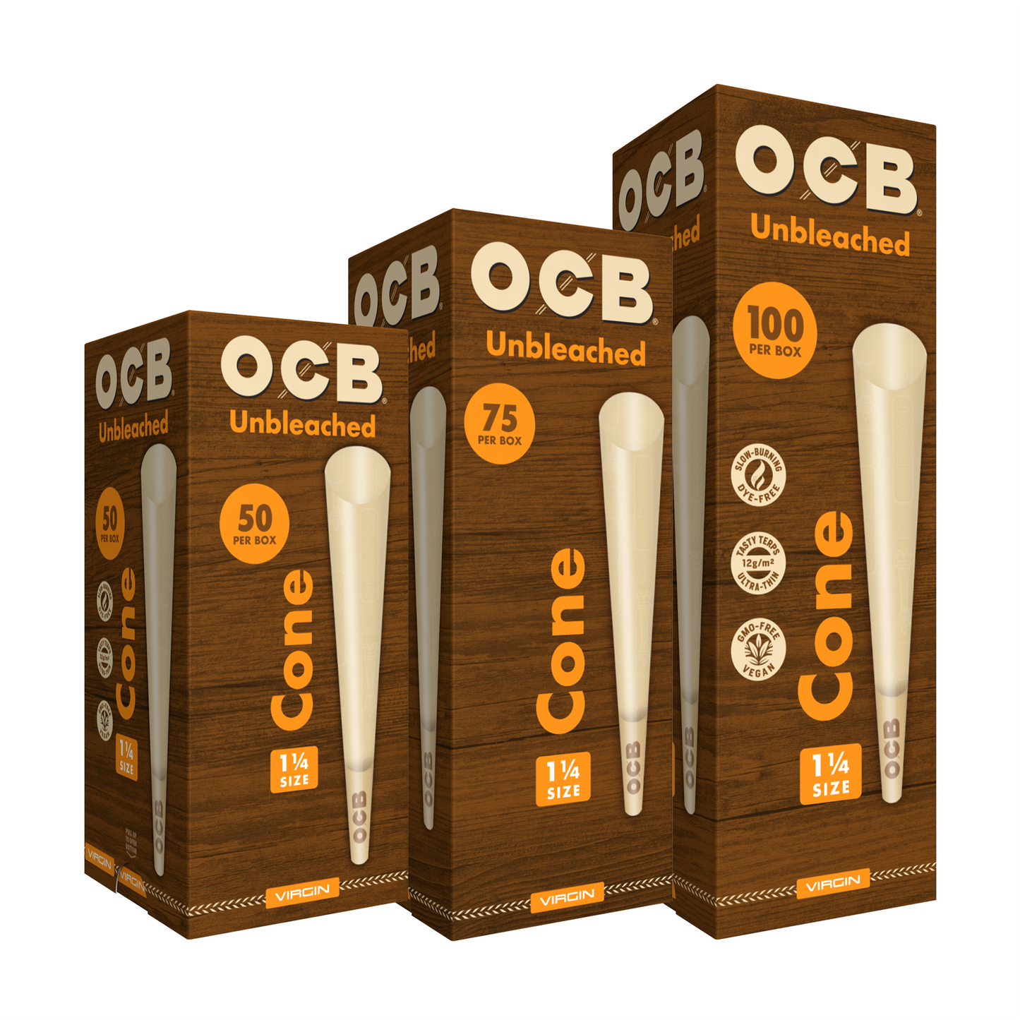 OCB® Virgin Cone 1 1/4 Mini Tower