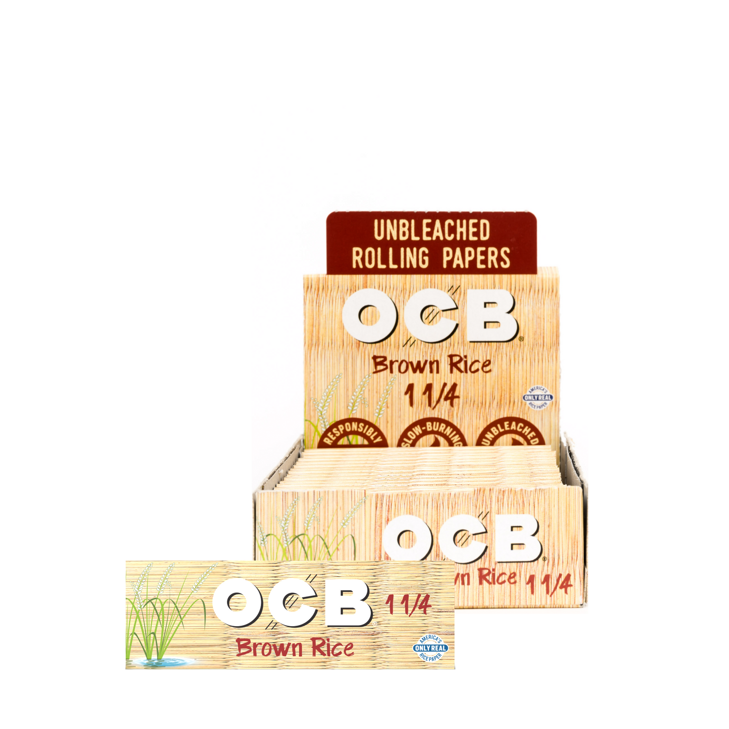 OCB® Brown Rice Rolling Papers