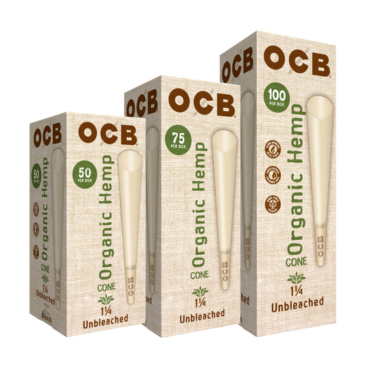 OCB® Organic Hemp Cone 1 1/4 Mini Tower