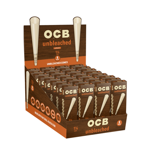 OCB® Virgin Cone 32 Count Display