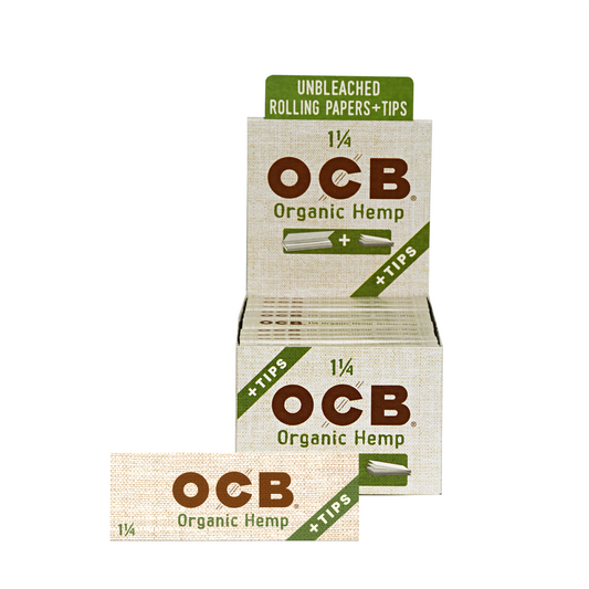 OCB® Organic Hemp Rolling Papers + Tips