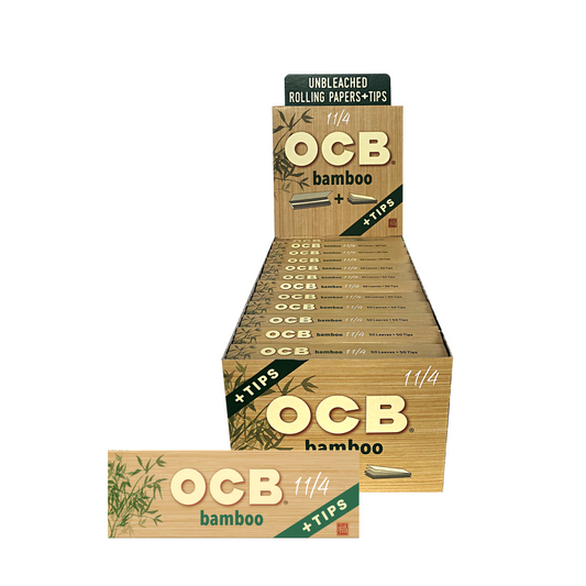 OCB® Bamboo Rolling Papers + Tips