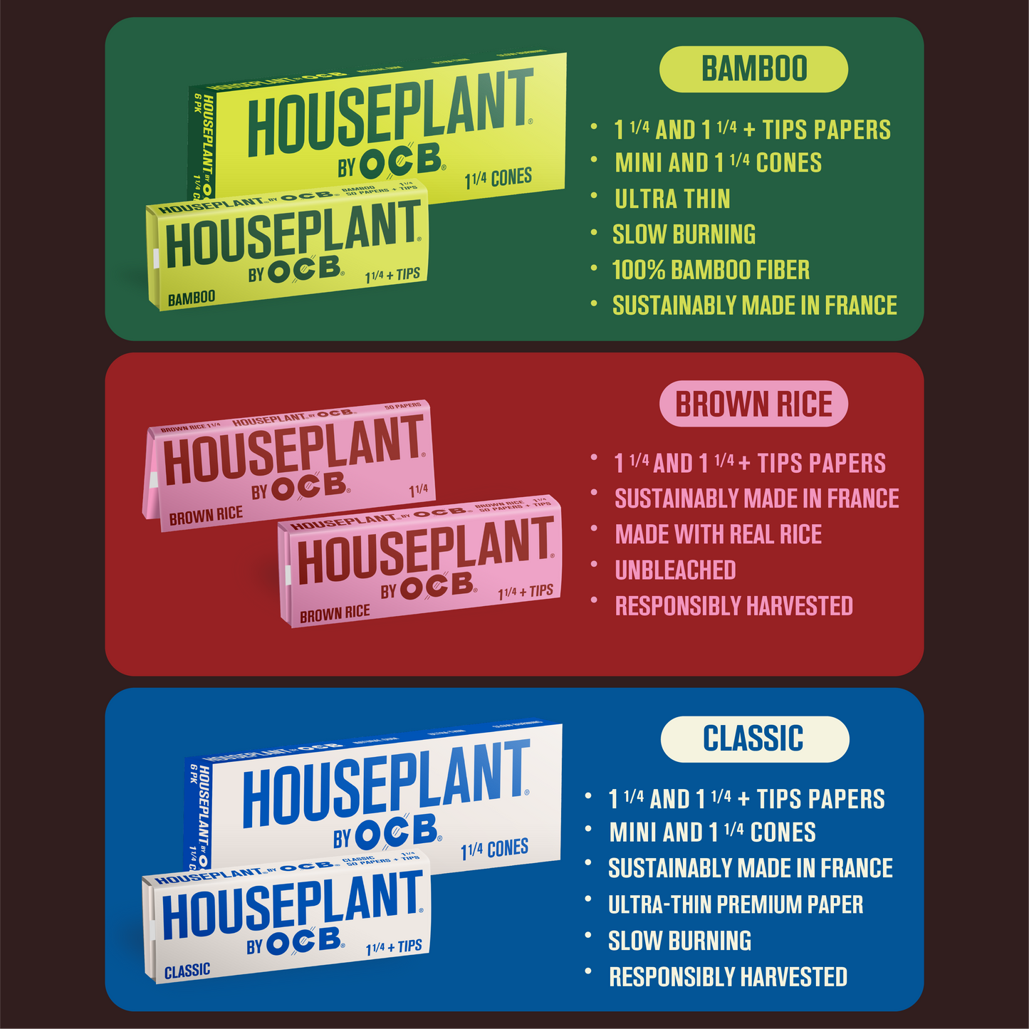 Houseplant® by OCB® Starter Bundle
